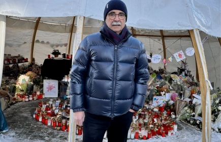 De concert avec d'autres, le Rot. Yves Duc, président du RC Crans-Montana, coordonne l'aide rotarienne